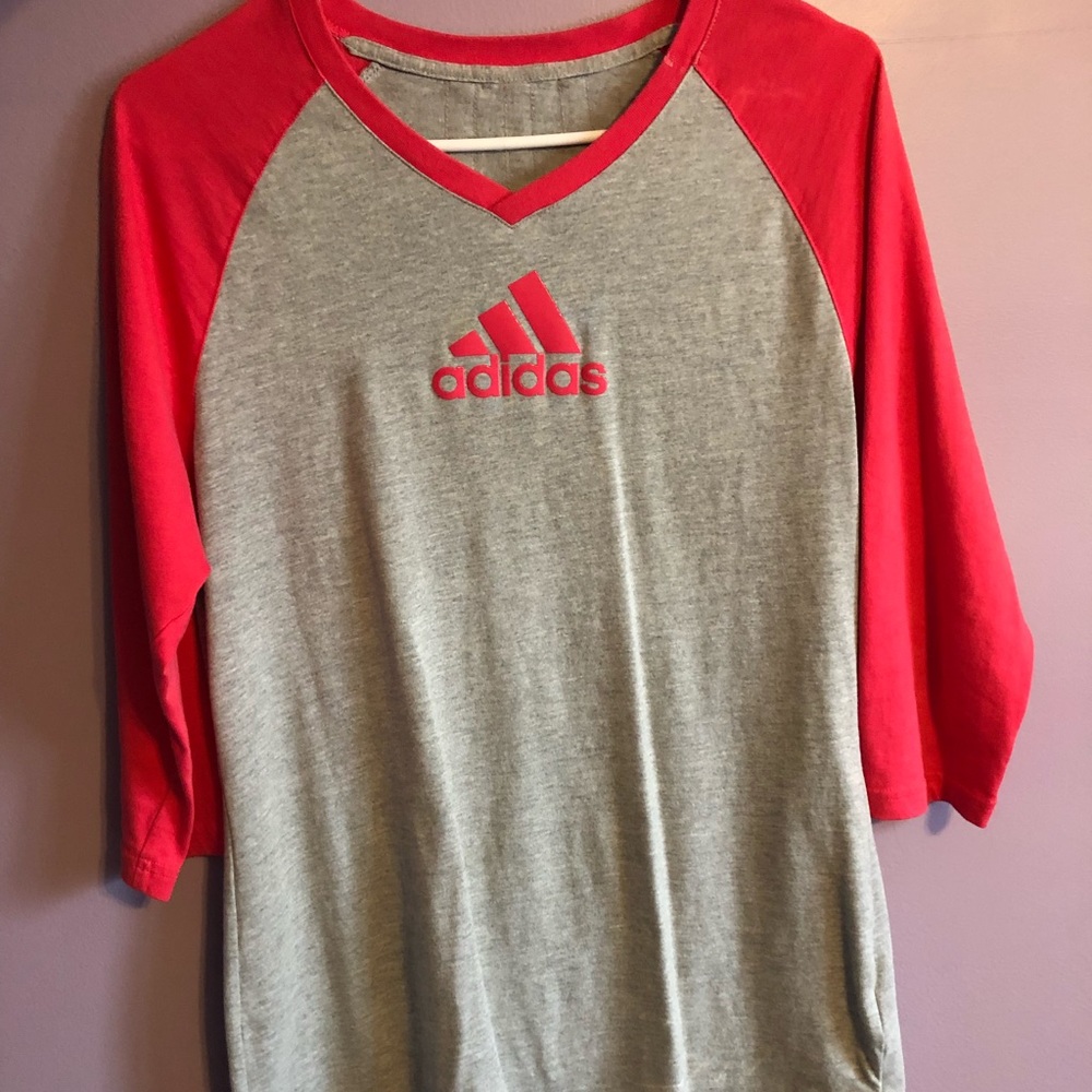 Adidas quarter sleeve shirt
